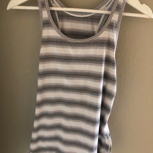lululemon striped racer tank